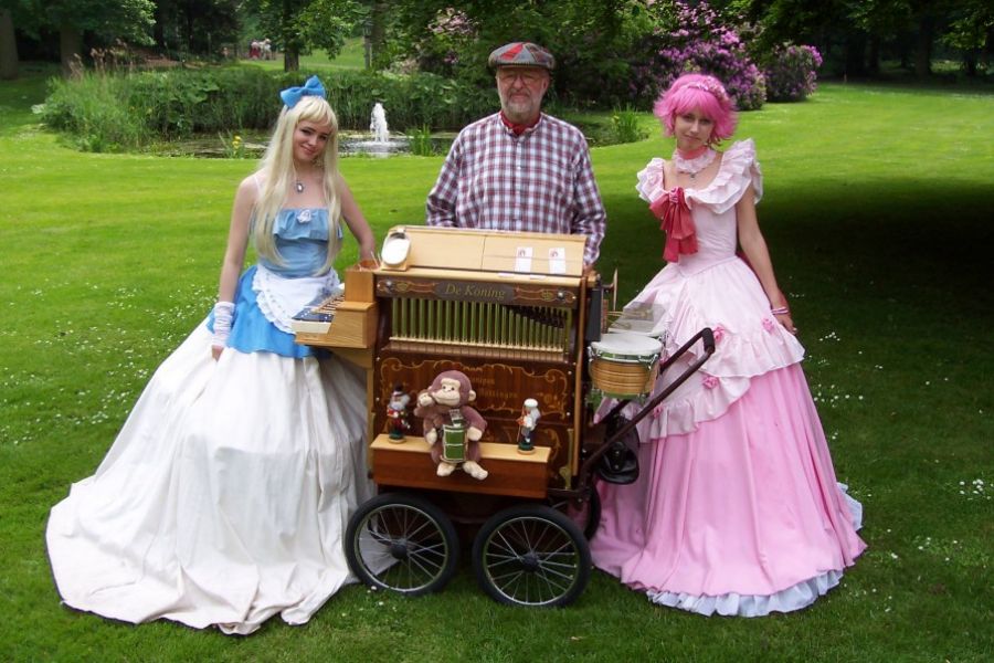 Draaiorgel verhuur vanaf € 22,50 per uur.