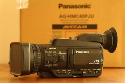 Gloednieuwe Panasonic AG-HMC40 AVCCAM HD Camcorder