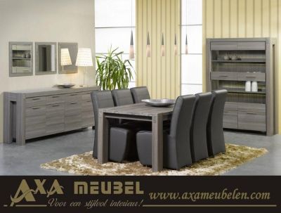 Modern forest wilde eik brutus grijs woonkamer meubels breda