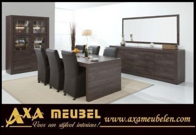 Moderne woonkamer inrichting AXA Meubelen Rotterdam Den Haag