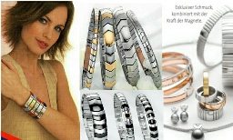 Gezondheid armband met magneten/pijnbestrijding