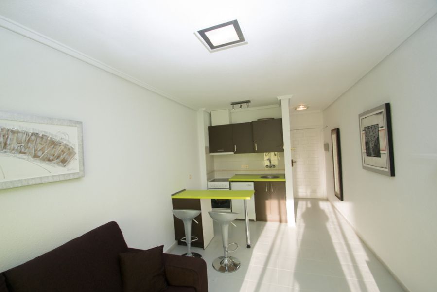 Studio gerenoveerd bij de zoutmeren van torrevieja